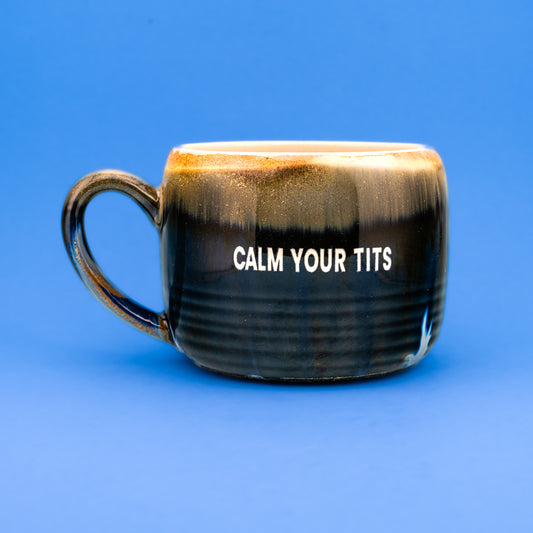 CALM YOUR TITS - Lava (Navy)